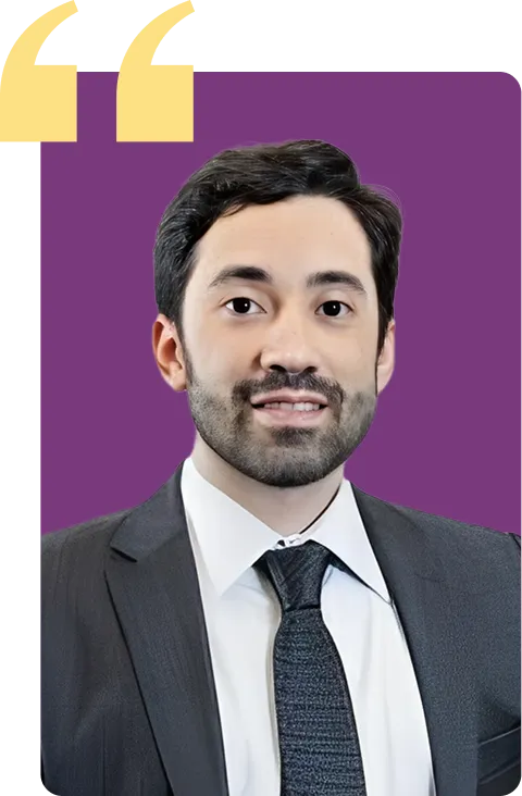 Foto do gerente adm da Pastorial Safra