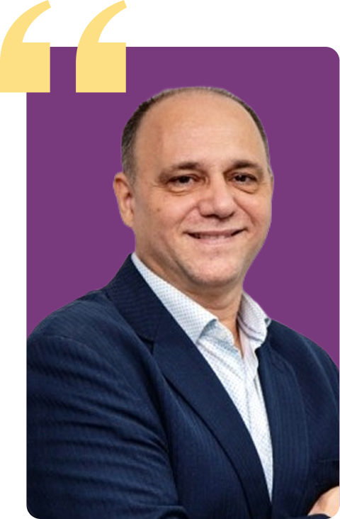 Foto do gerente administrativo da Politintas