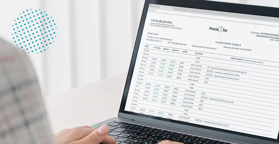 Imagem de Saiba mais sobre folha de ponto: o que diz a CLT, como fazer e o que o RH deve se atentar ao fazer a folha de ponto!