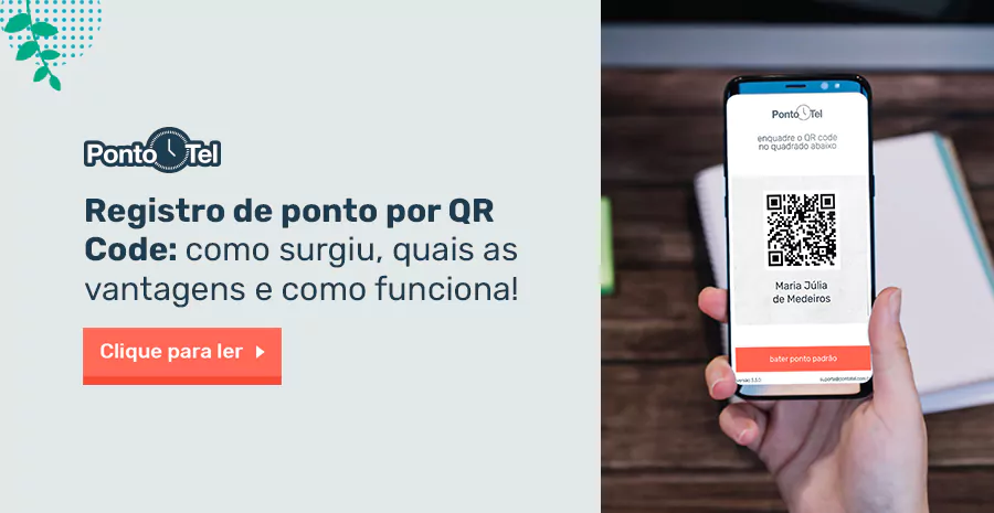 Imagem de Registro de ponto por QR Code: como surgiu, quais as vantagens e como funciona!