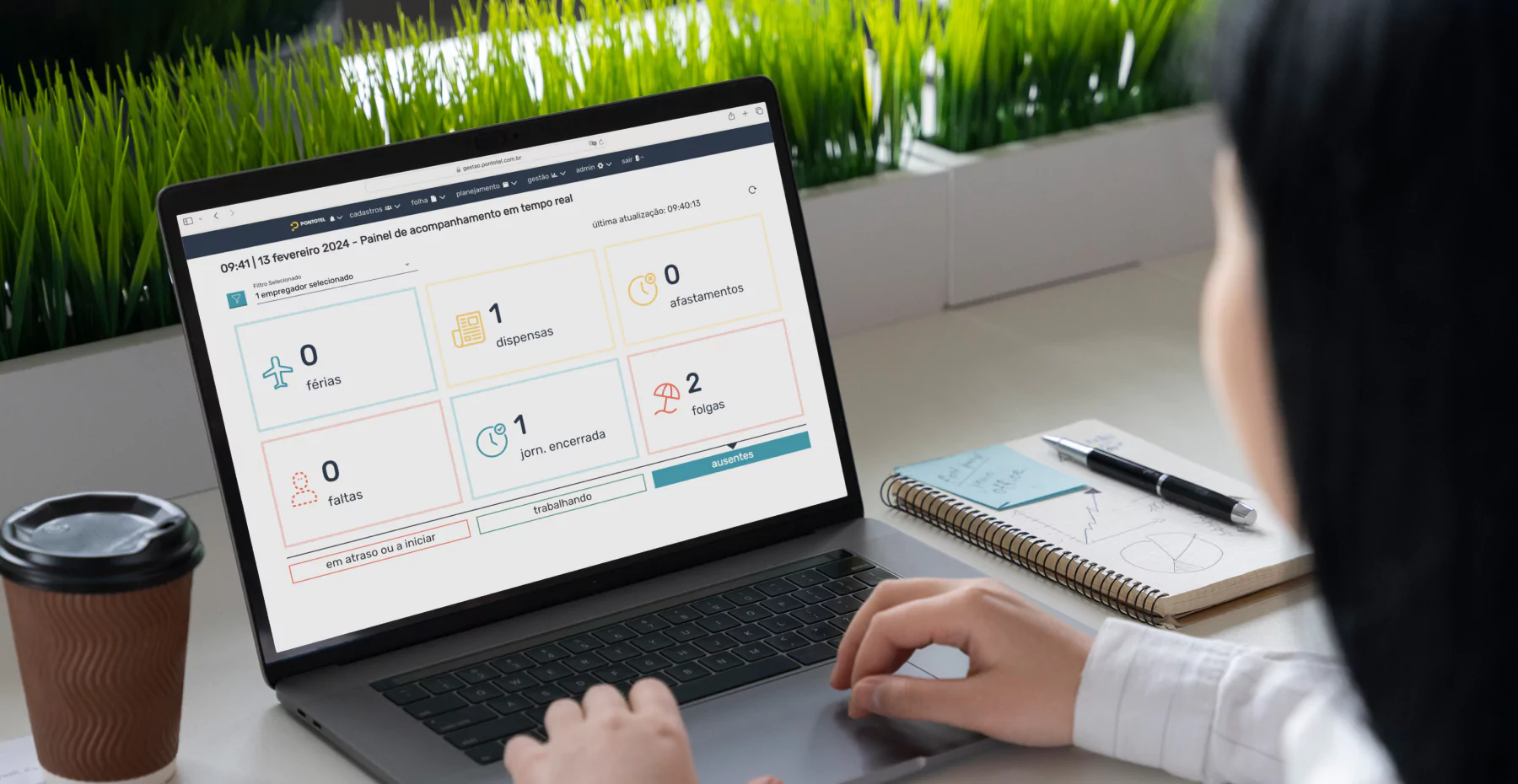 img of Descubra os benefícios de adotar um controle de ponto com painel interativo na gestão da sua empresa