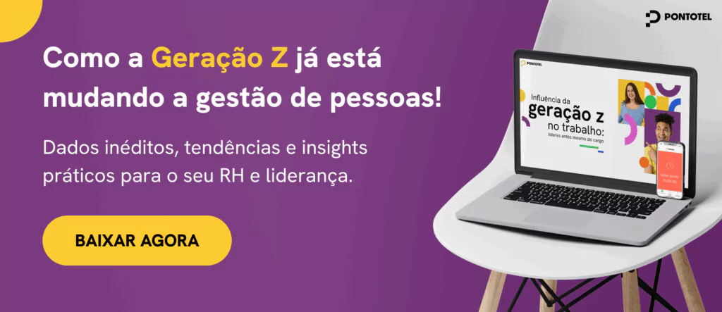 Banner da pesquisa sobre o impacto da geração Z na liderança 