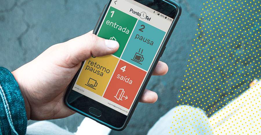 bater ponto aplicativo pontotel