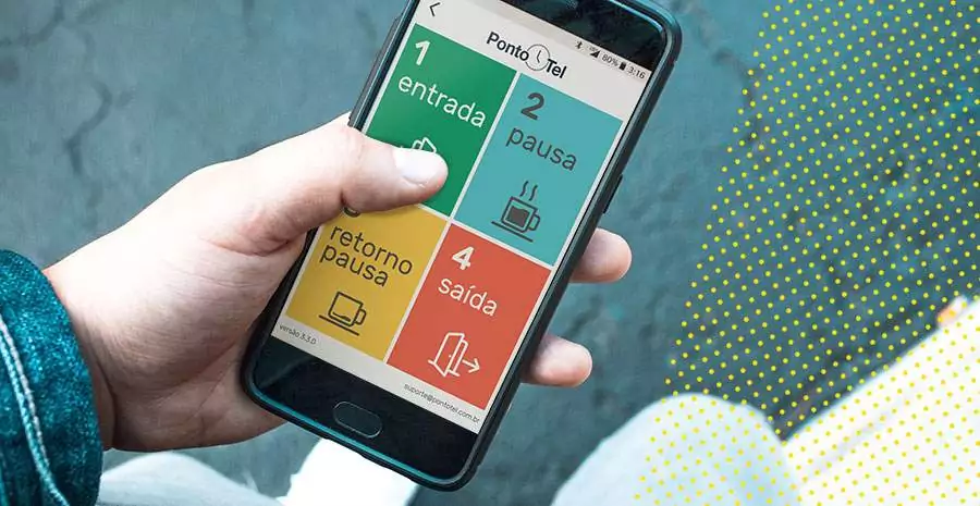 bater ponto aplicativo pontotel