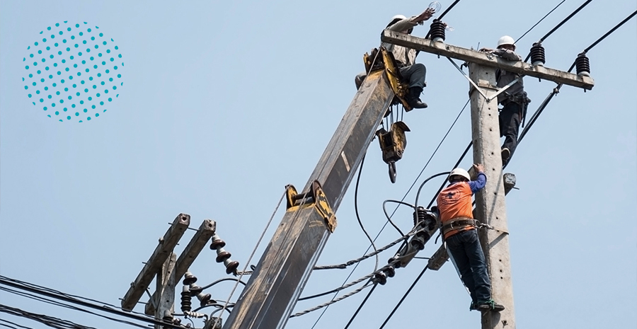 imagem de fios elétricos