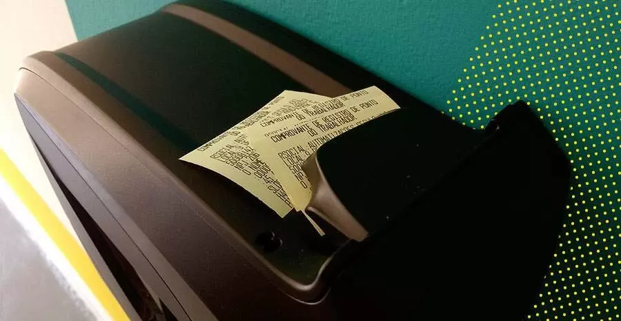 cartao de ponto impressao de comprovante