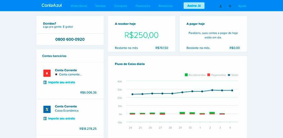 departamento pessoal ferramentas online conta azul