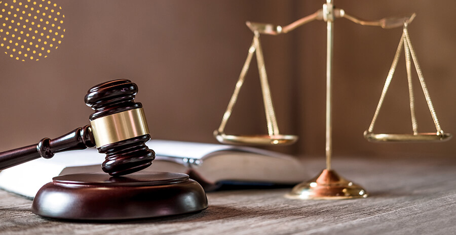 imagem do símbolo da justiça e lei