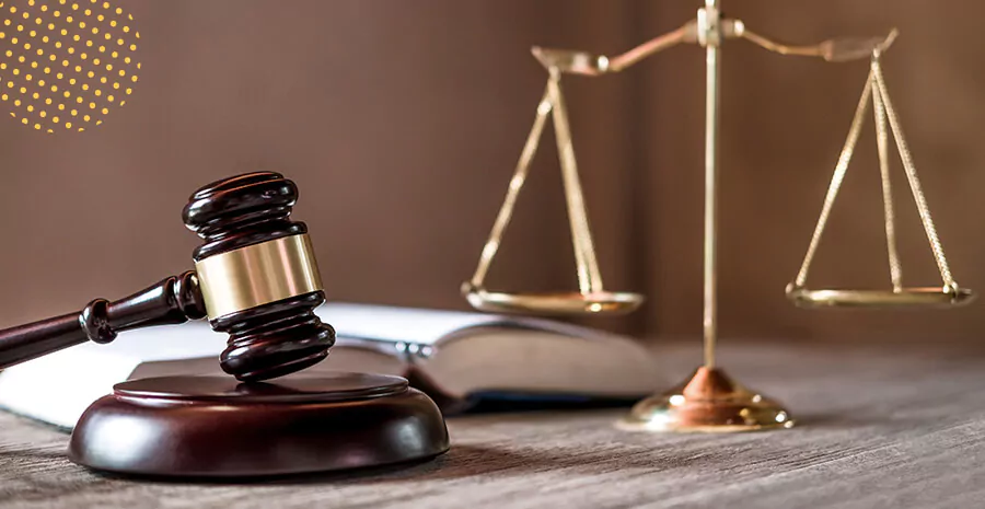 imagem do símbolo da justiça e lei