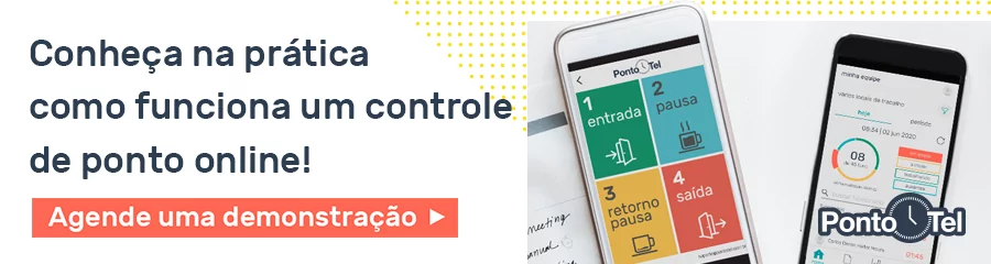 banner pontotel controle de ponto online